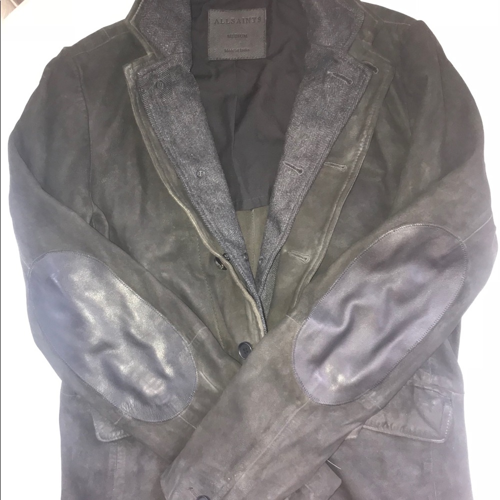 All Saints leather jacket